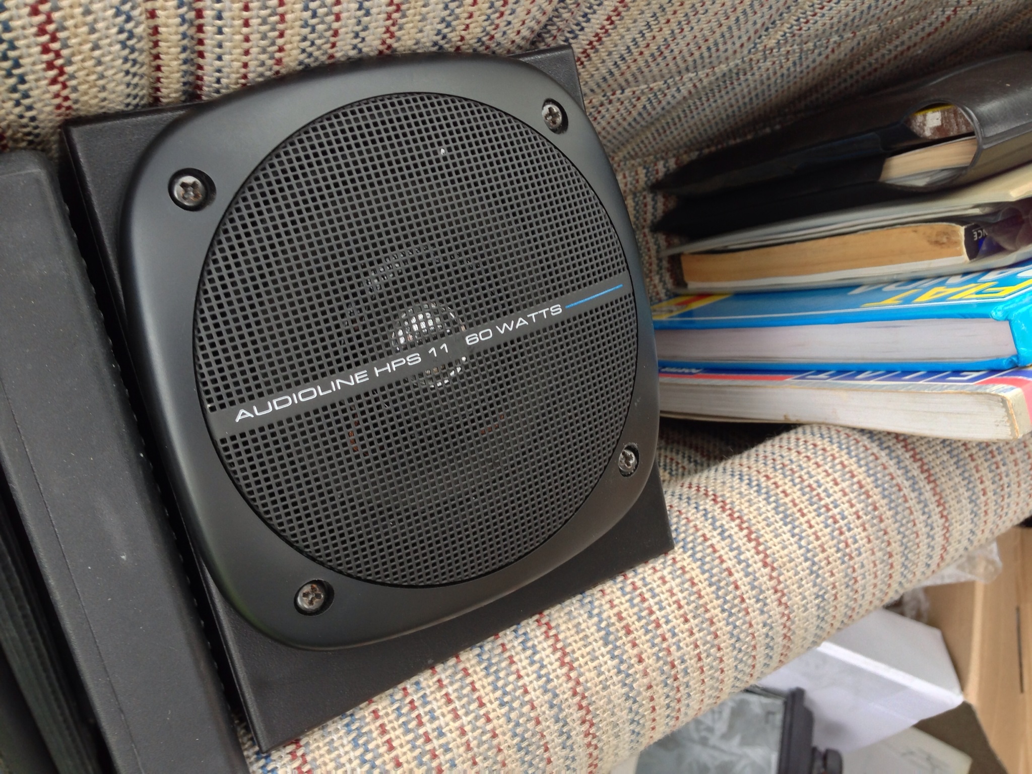 Speaker installed