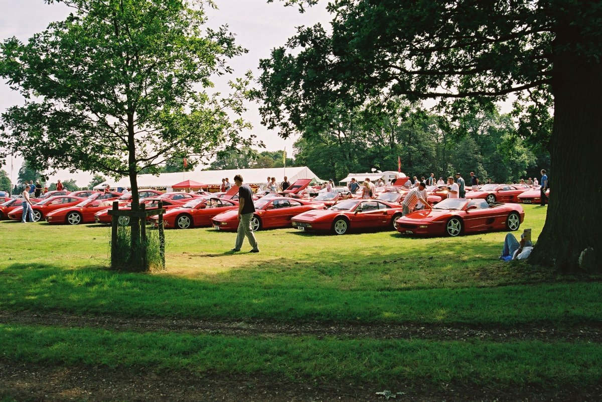 Stanford Hall - All the Ferraris