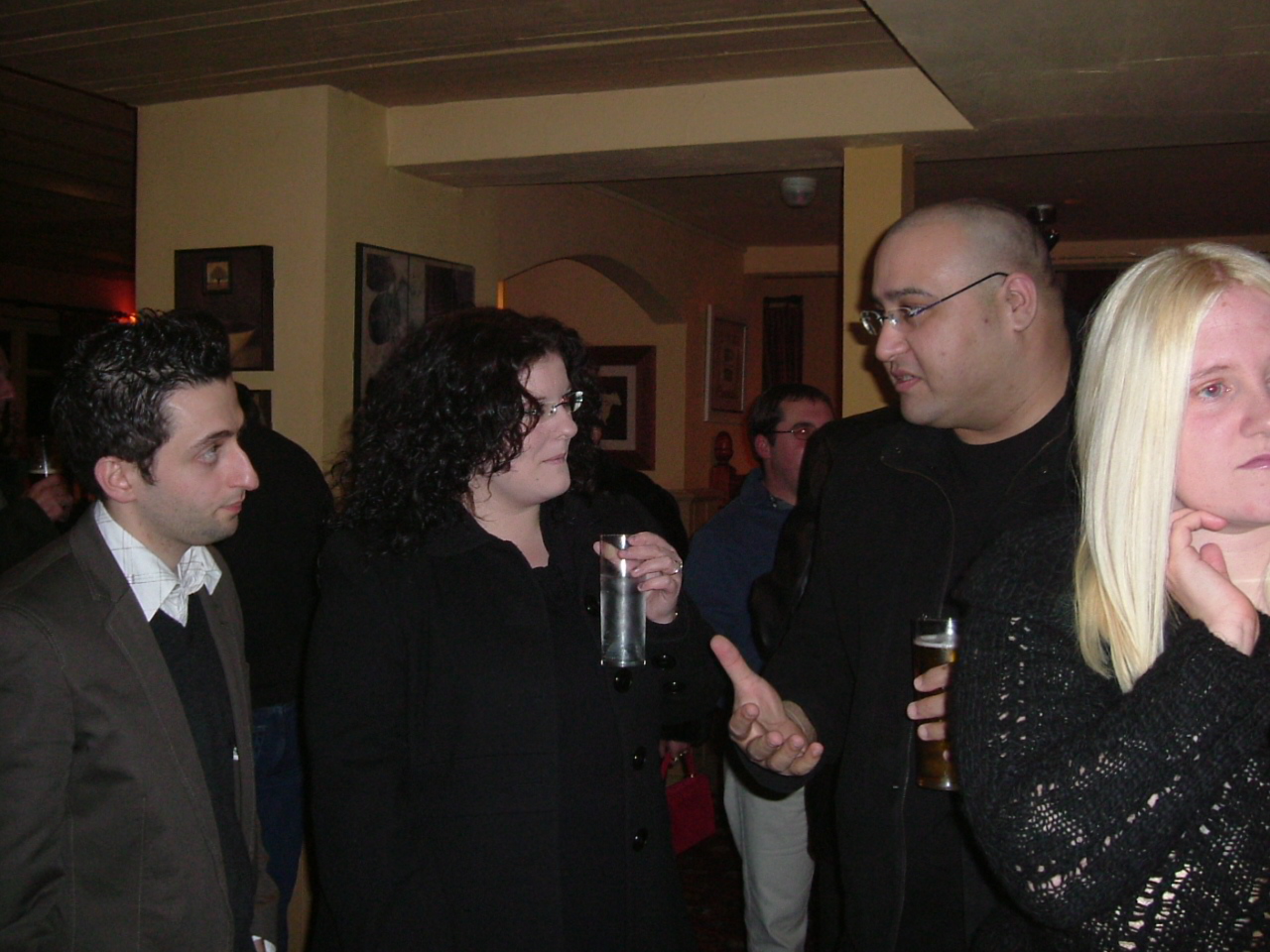 Still in the bar!!!