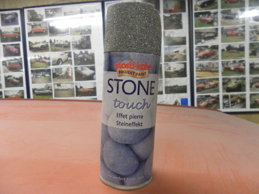 stone finish tin