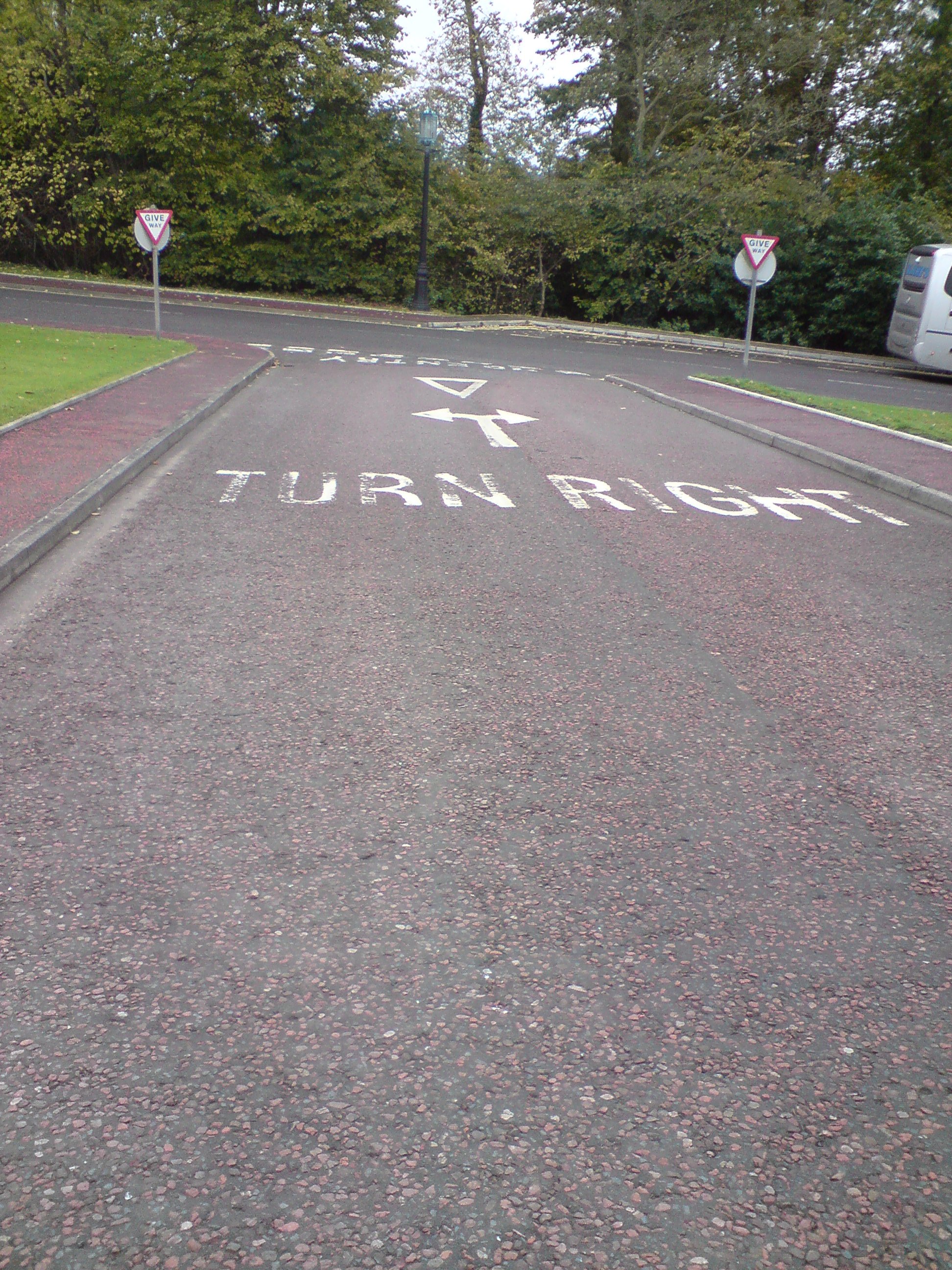 Stormont road sign (why NI politicians are confused sometimes)