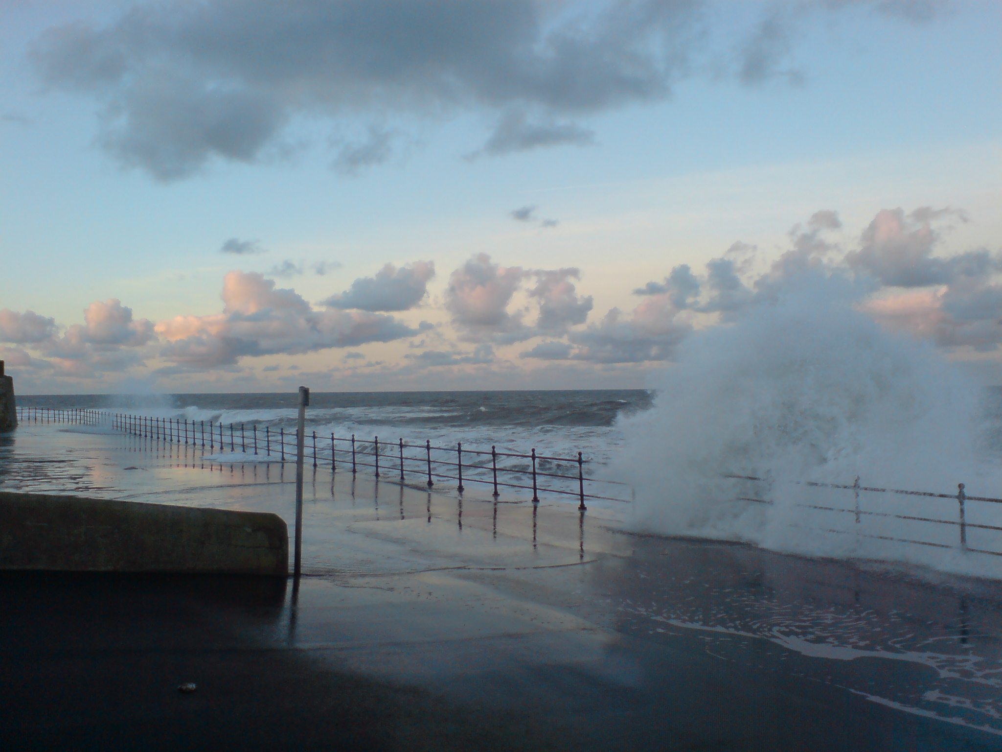 Stormy seas