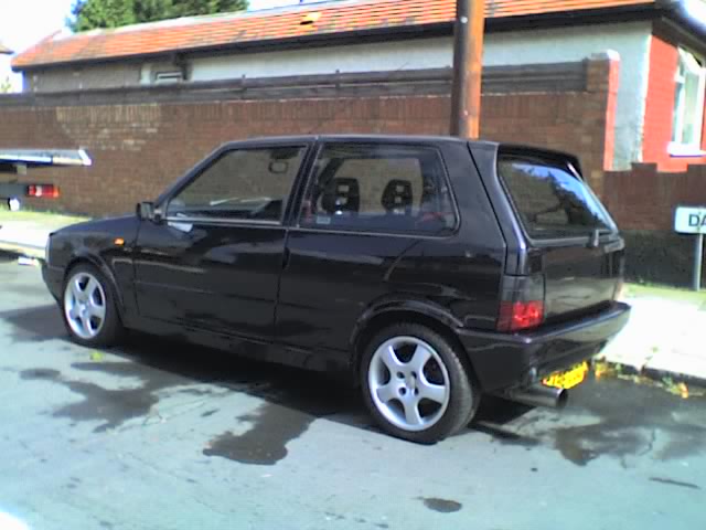 That number plate will be moving back to the boot...