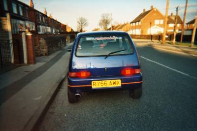 the backside