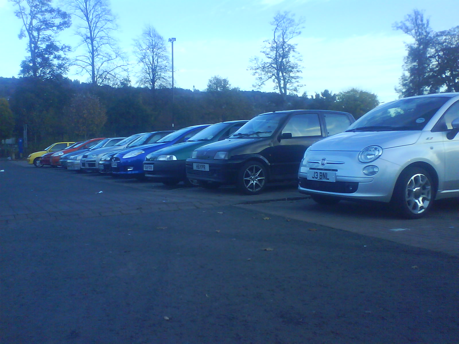 the line up