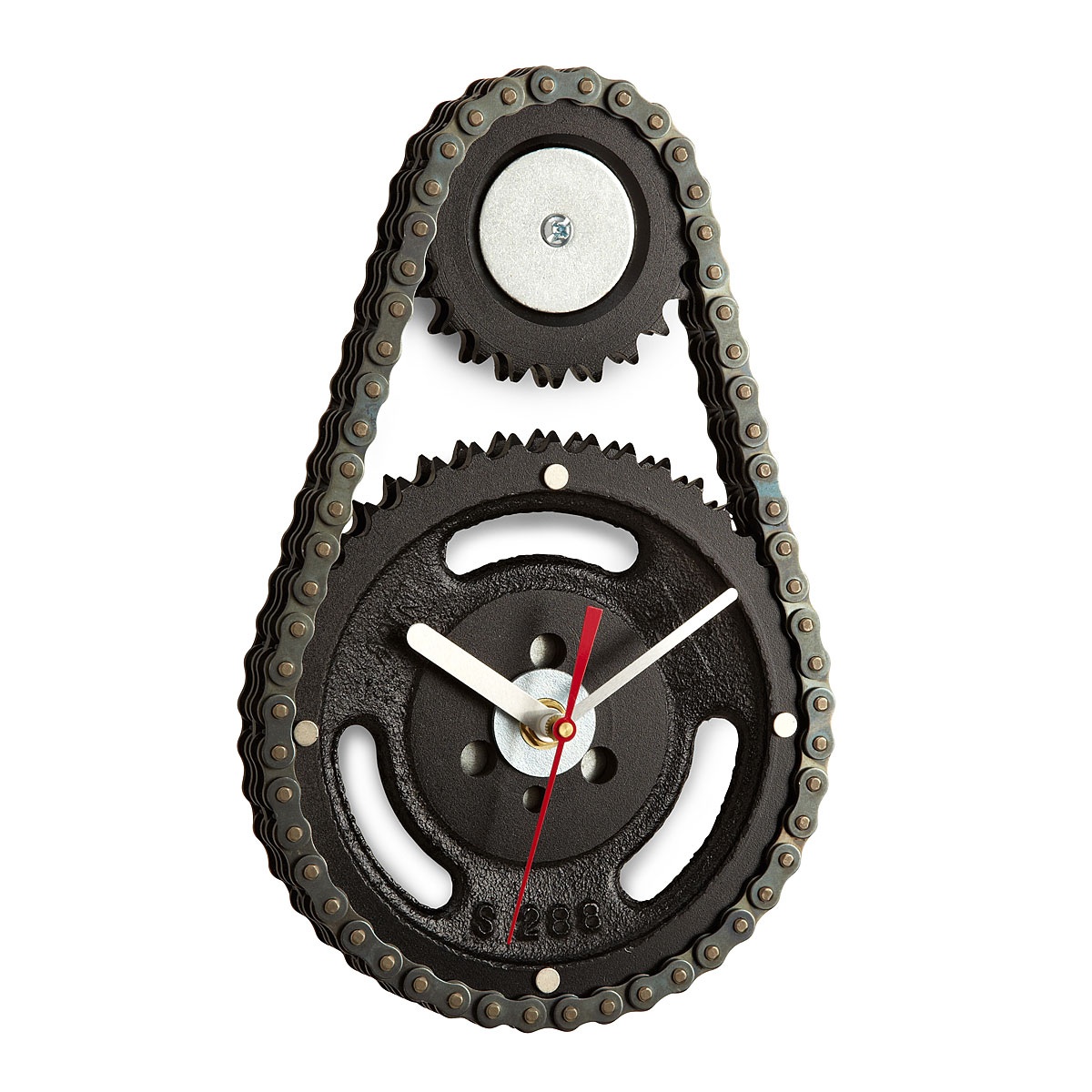 Timing gear clock