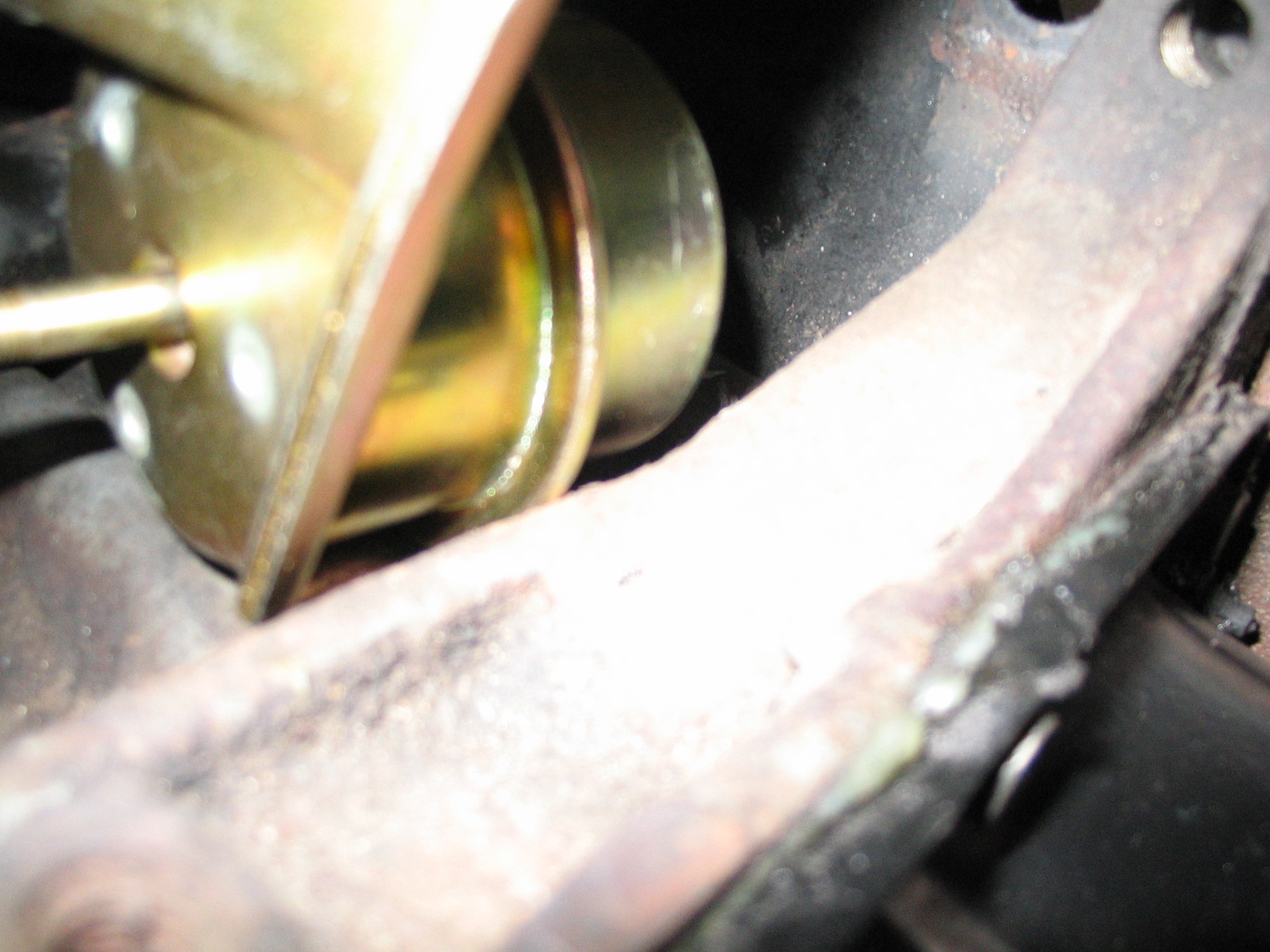 Wastegate Hitting Block