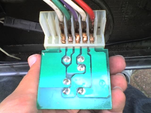 Window switch upside down