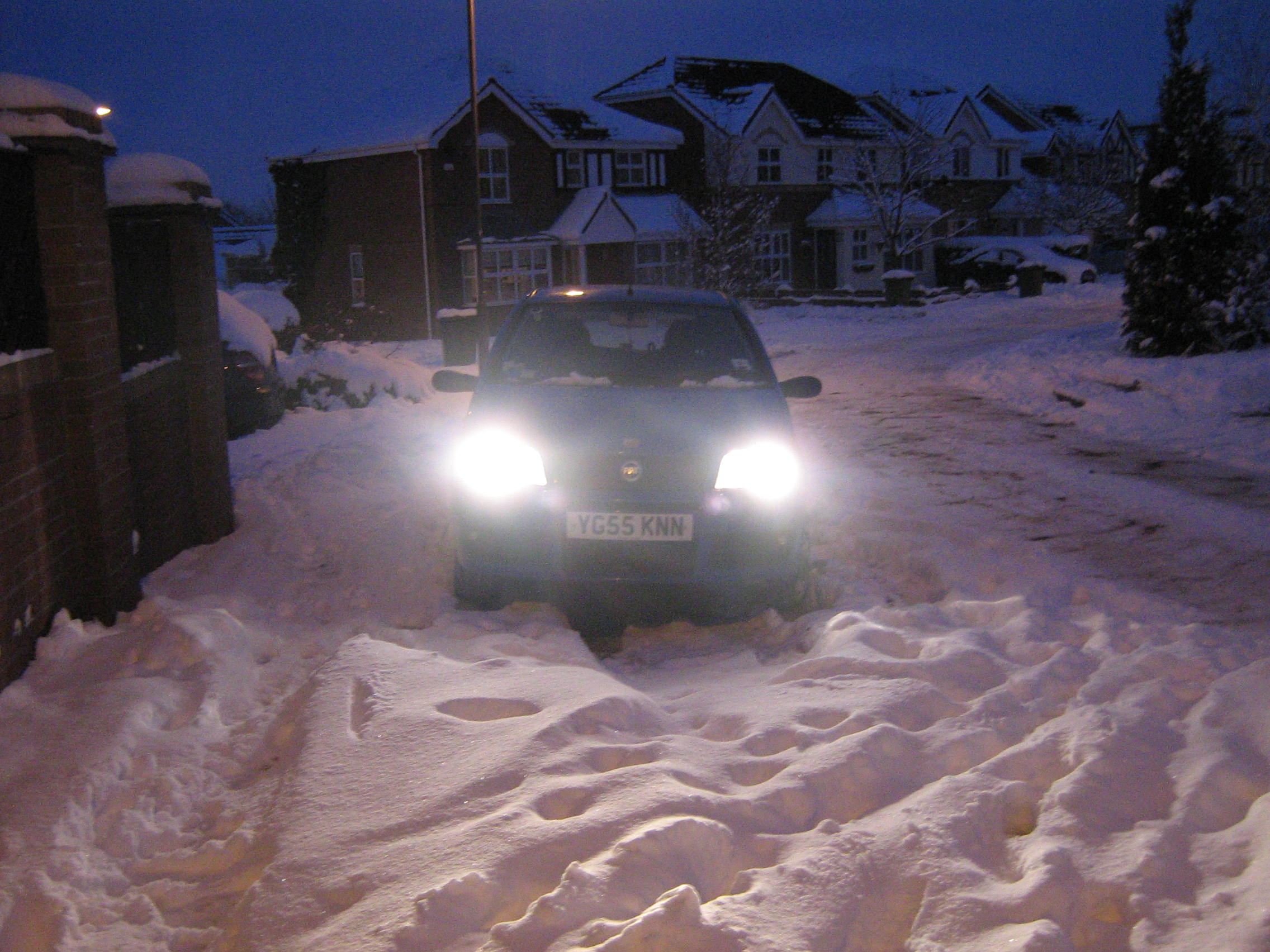 With new Xenon headlights