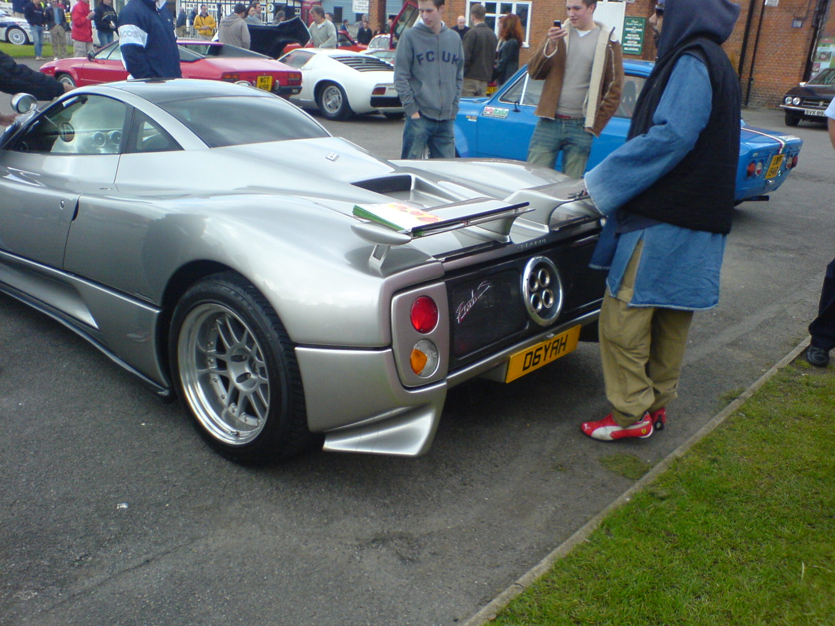 Zonda again, check out the exhausts